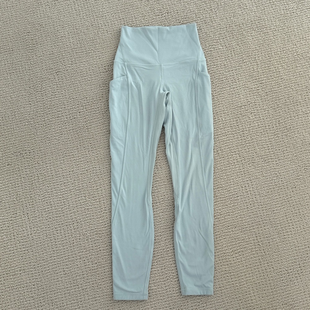 Lululemon Align High-Rise Pant with Pockets 25" Pastel Blue 37897